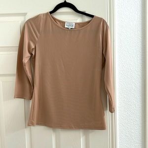 Layering top tan color